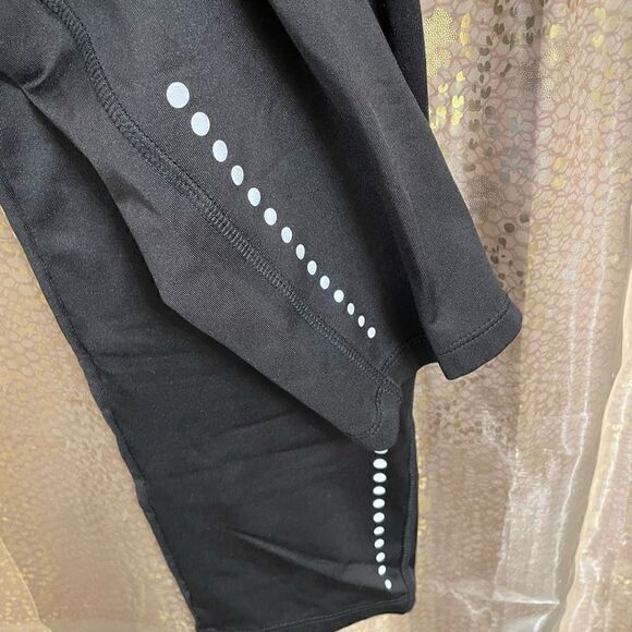 Jockey Shiny Black Full Length Active Leggings, XL - Picture 4 of 6